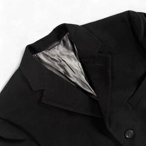 Banana Republic Blazer Mens 40S Black Corduroy Sport Coat 3 Button Lined